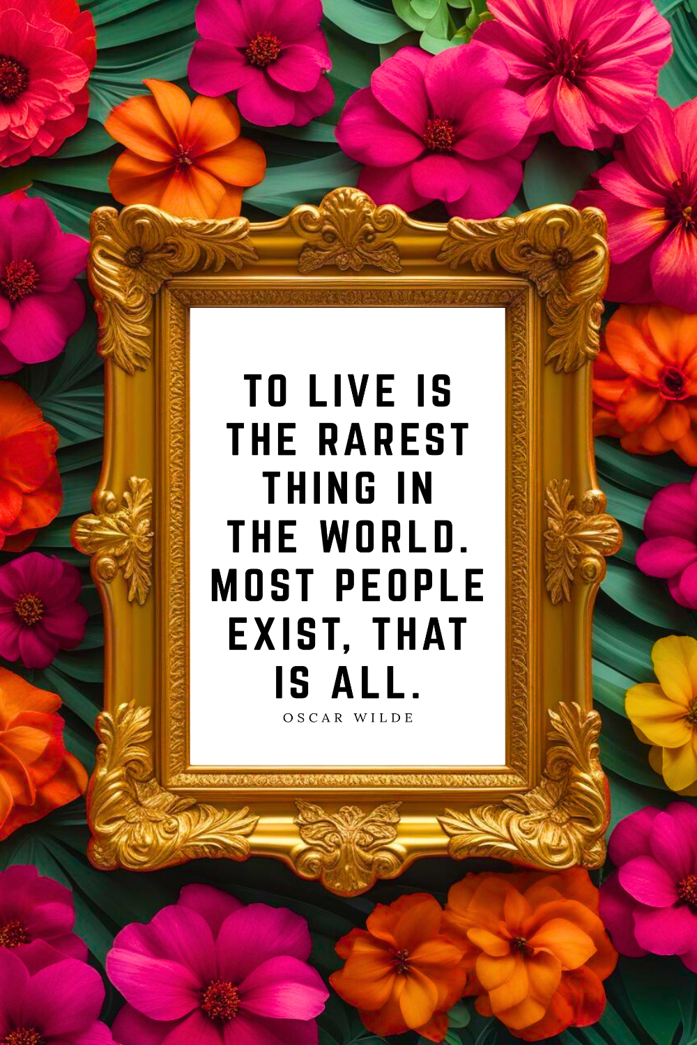 Oscar+Wilde+To+Live+•+Positive